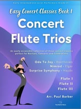 Concert Flute Trios - Book 1 P.O.D cover